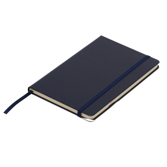 R64227 - Notatnik 130x210/80k kratka Asturias, granatowy - druga jakość